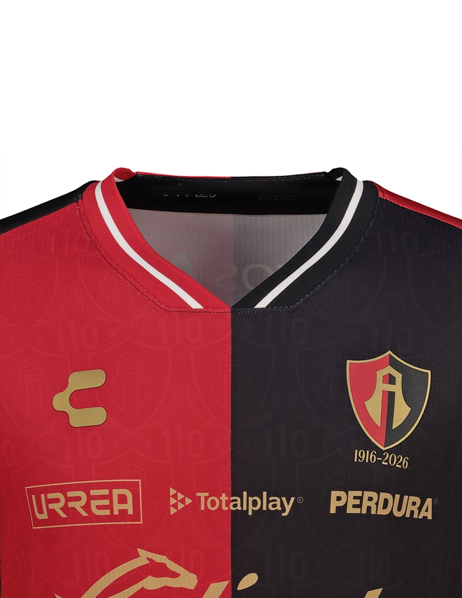Jersey de Atlas Fútbol Club Local de No aplica manga Larga Jugador para Hombre 2