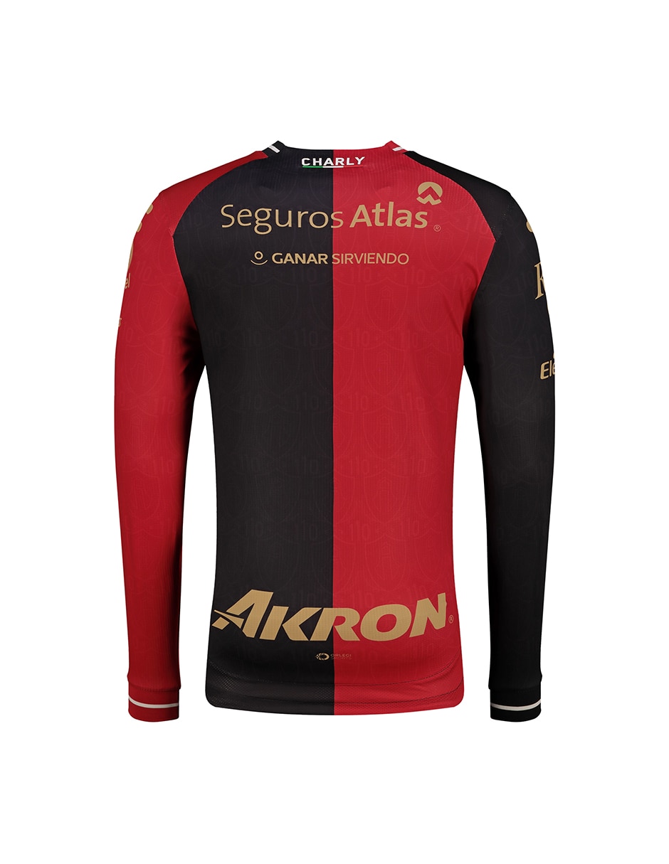 Jersey de Atlas Fútbol Club Local de No aplica manga Larga Jugador para Hombre 3