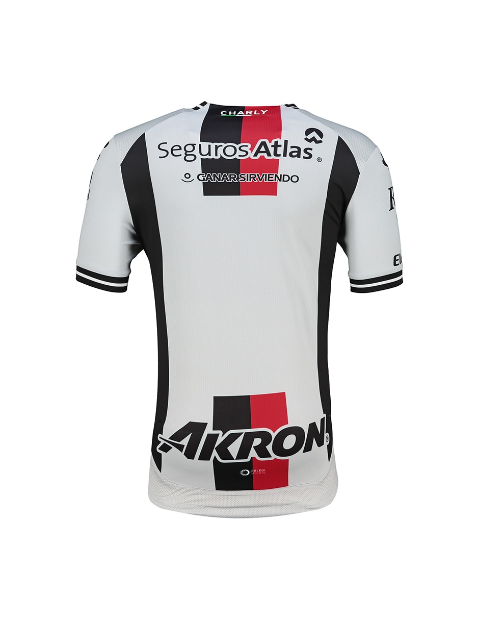 Jersey de Atlas Fútbol Club Visitante de No aplica manga Corta Jugador para Hombre 2