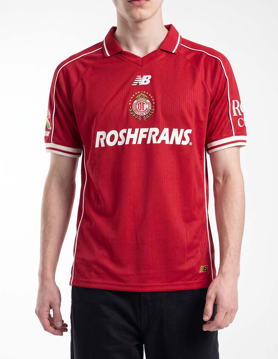 Jersey de Club Deportivo Toluca Local de No aplica manga Corta Jugador para Hombre 4