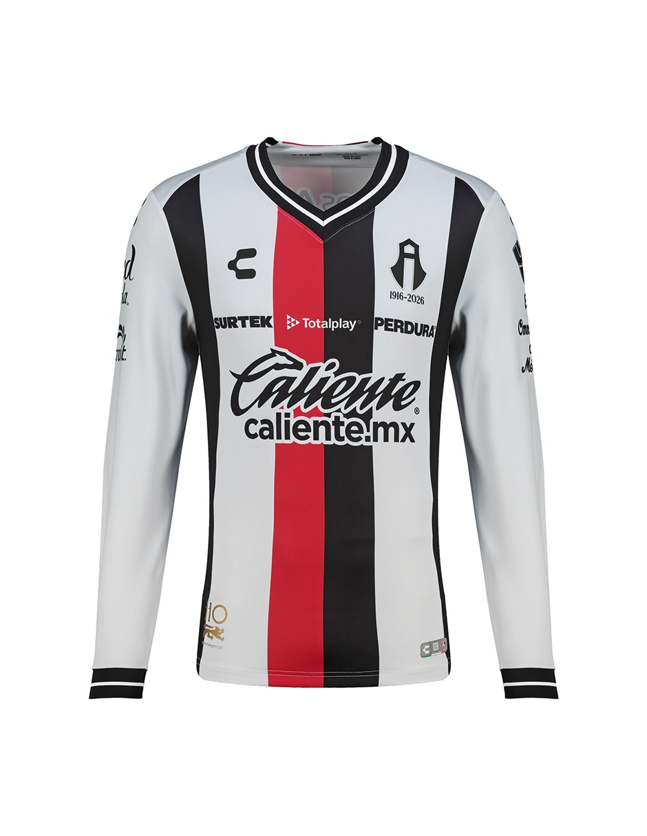 Jersey de Atlas Fútbol Club Visitante de No aplica manga Larga Jugador para Hombre Jersey de Atlas Fútbol Club Visitante de No aplica manga Larga Jugador para Hombre