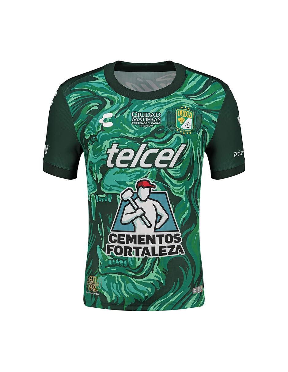 Jersey de club león local de manga corta jugador para hombre Jersey de club león local de manga corta jugador para hombre