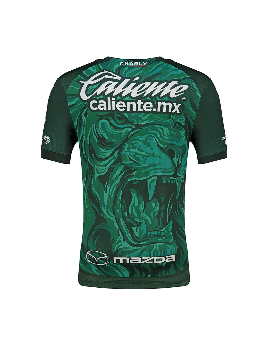Jersey de club león local de manga corta jugador para hombre 2