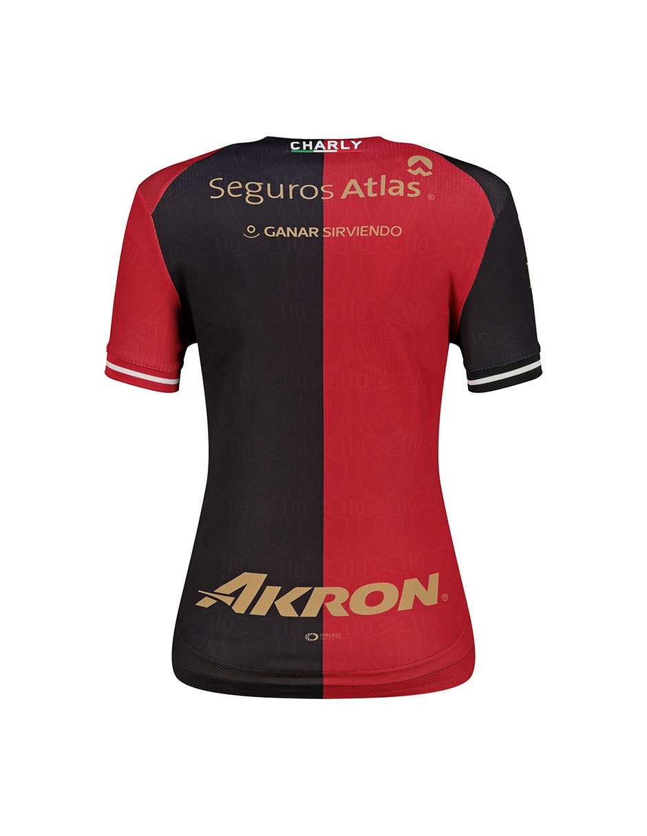 Jersey de Atlas Fútbol Club Local de No aplica manga Corta Jugador para Mujer 2
