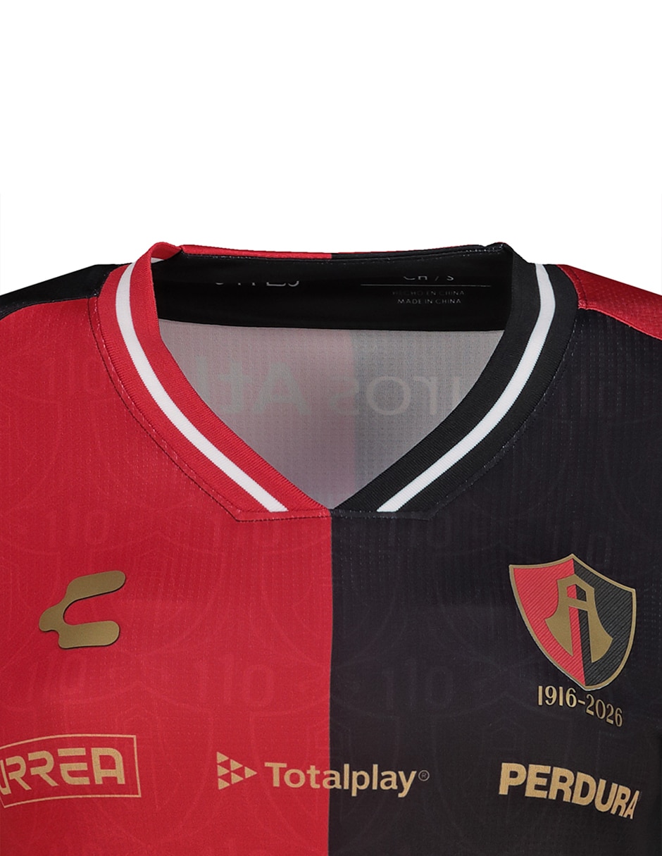 Jersey de Atlas Fútbol Club Local de No aplica manga Corta Jugador para Mujer 3