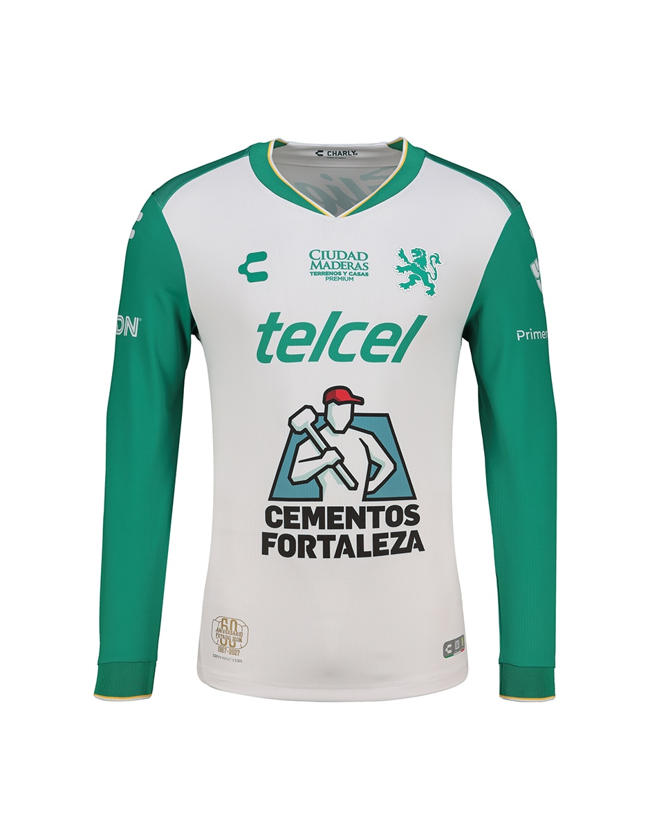 Jersey de club león visitante de manga larga jugador para hombre Jersey de club león visitante de manga larga jugador para hombre