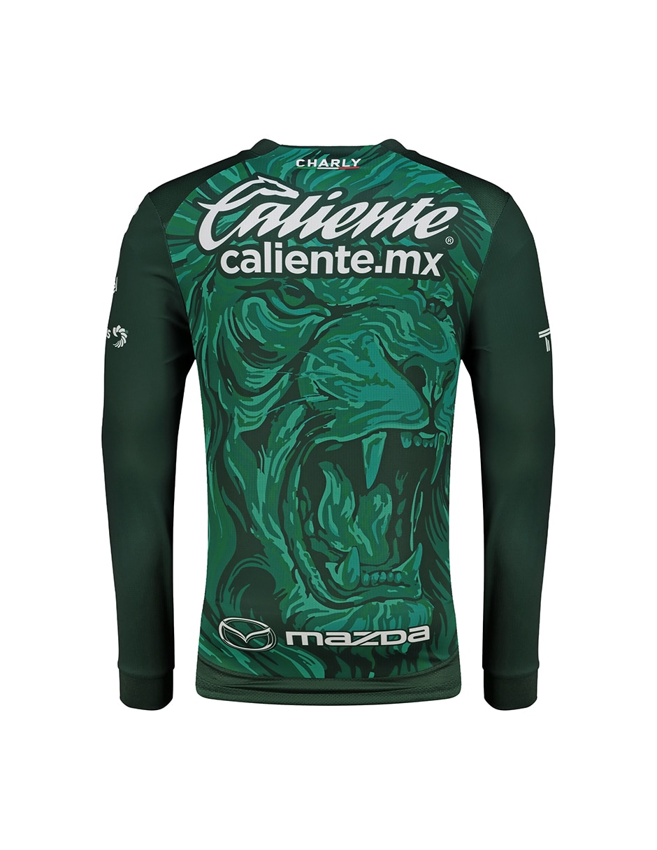 Jersey de club león local de manga larga jugador para hombre 2