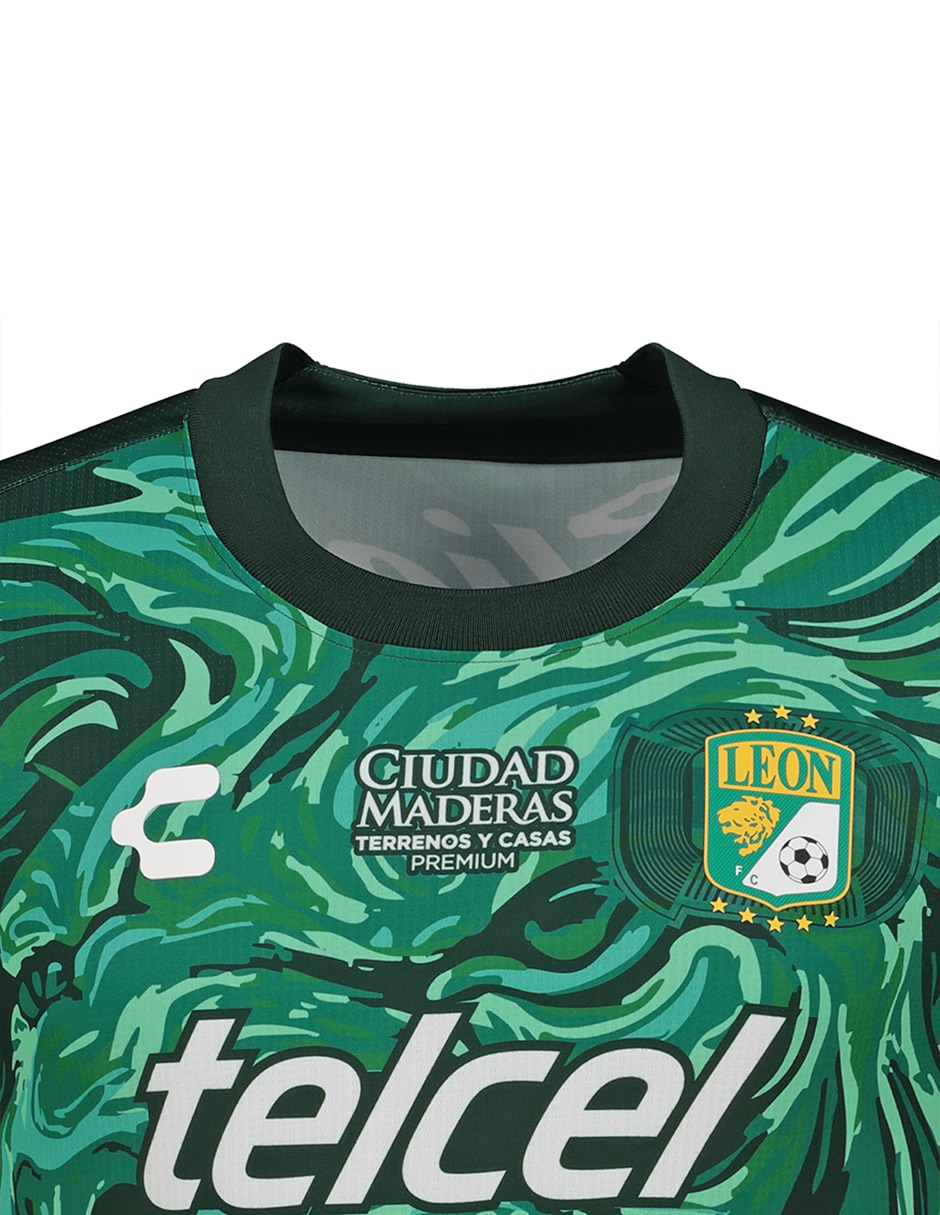 Jersey de club león local de manga larga jugador para hombre 3