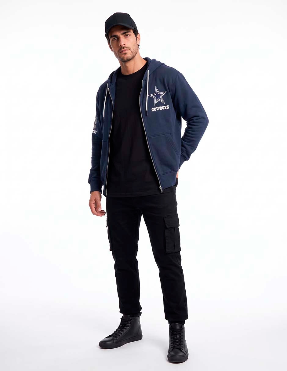 Sudadera casual con capucha Dallas Cowboys para hombre 2
