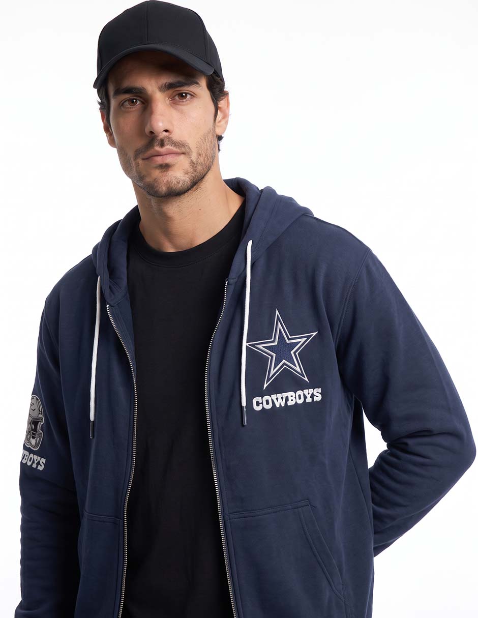 Sudadera casual con capucha Dallas Cowboys para hombre 4