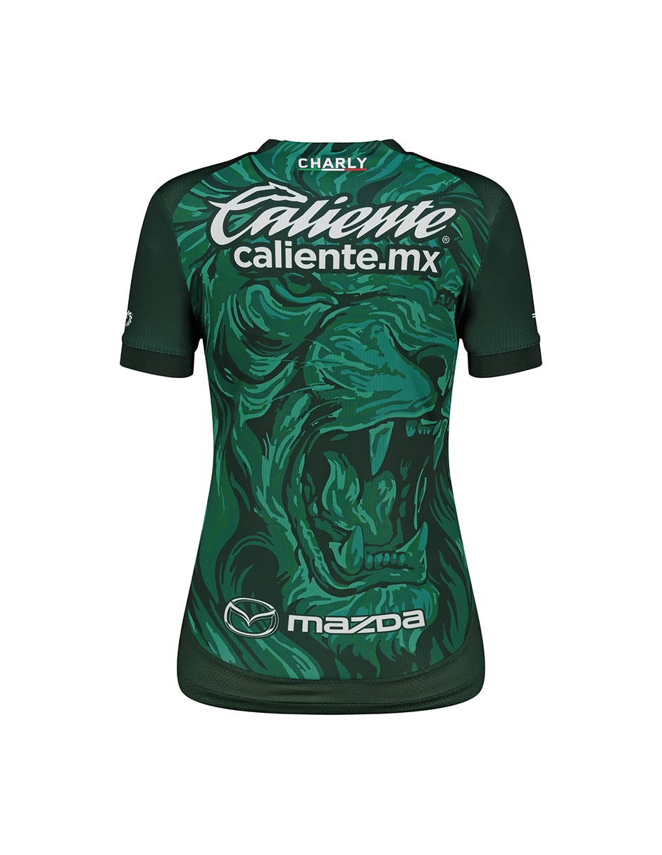 Jersey de club león de manga corta charly jugador para mujer
