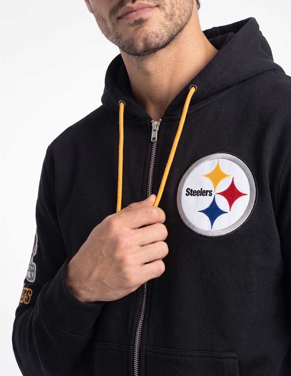 Sudadera casual con capucha Pittsburgh Steelers para hombre 4