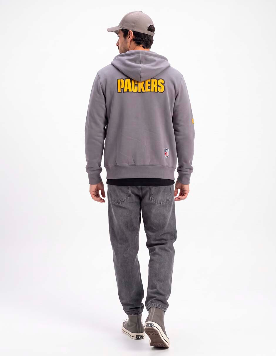 Sudadera casual con capucha Green Bay Packers para hombre 2