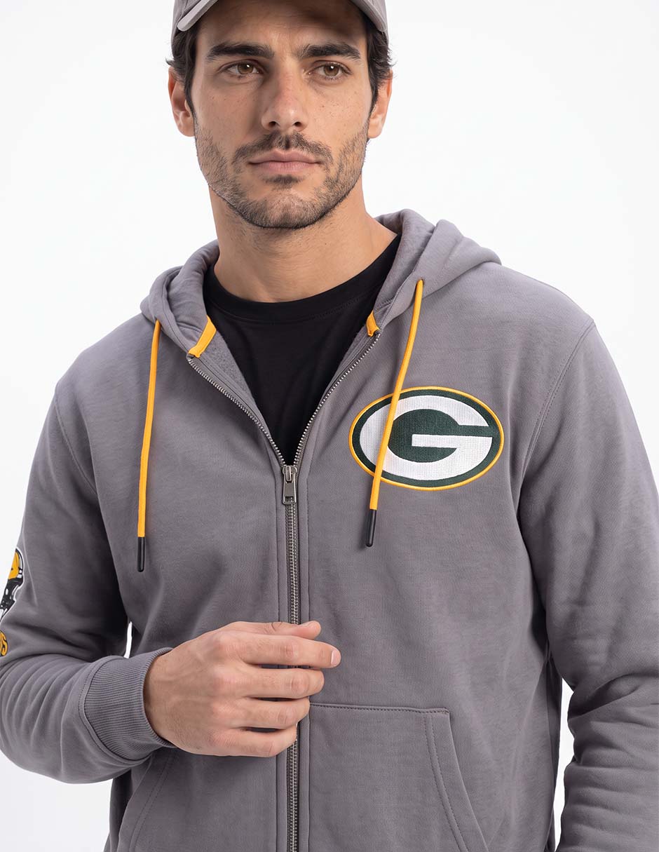 Sudadera casual con capucha Green Bay Packers para hombre 3