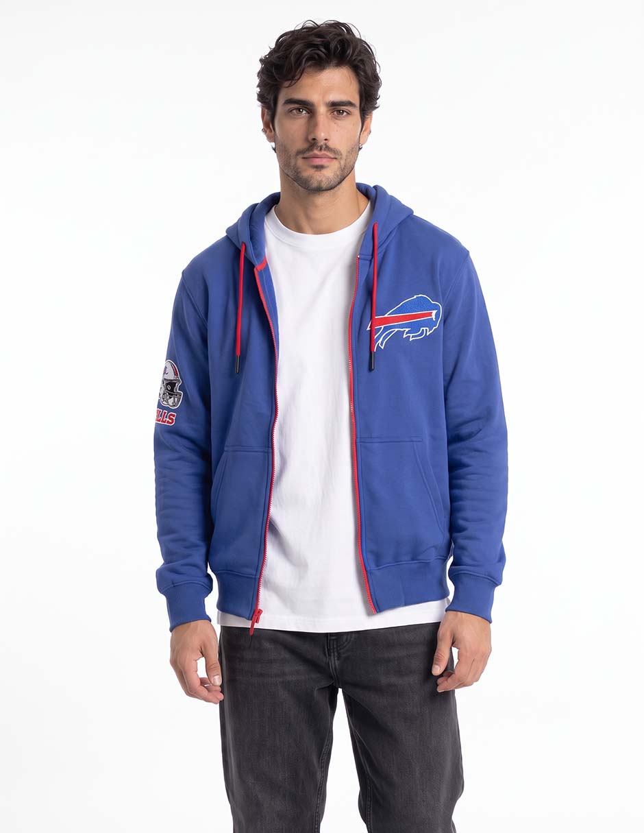 Sudadera casual con capucha Buffalo Bills para hombre 3