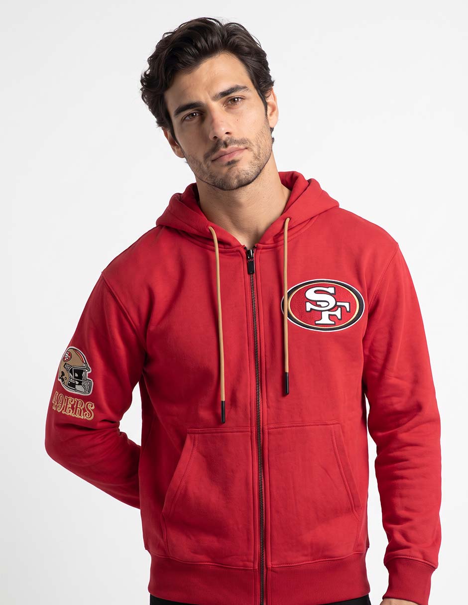 Sudadera casual con capucha San Francisco 49ers para hombre Sudadera casual con capucha San Francisco 49ers para hombre