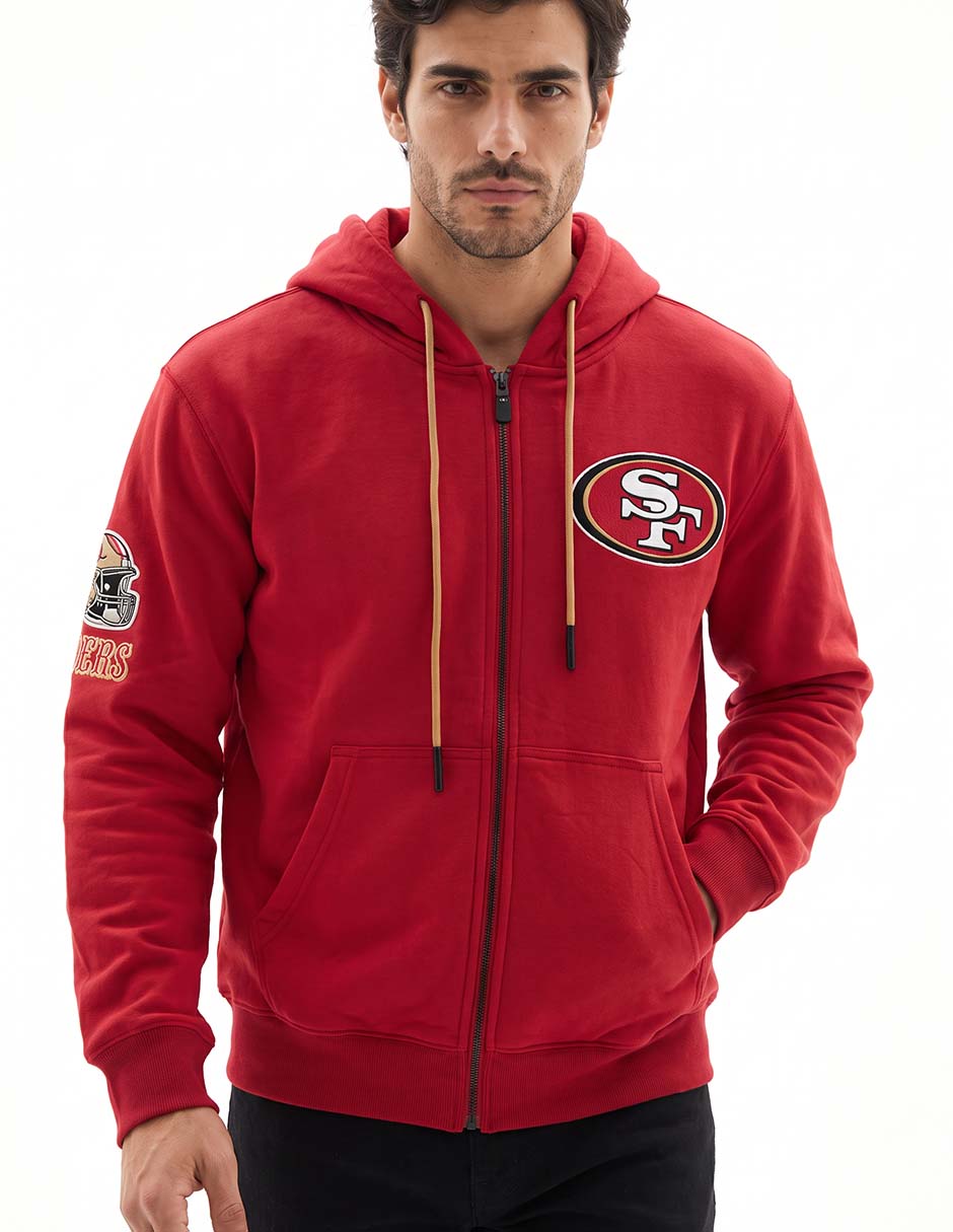 Sudadera casual con capucha San Francisco 49ers para hombre 4