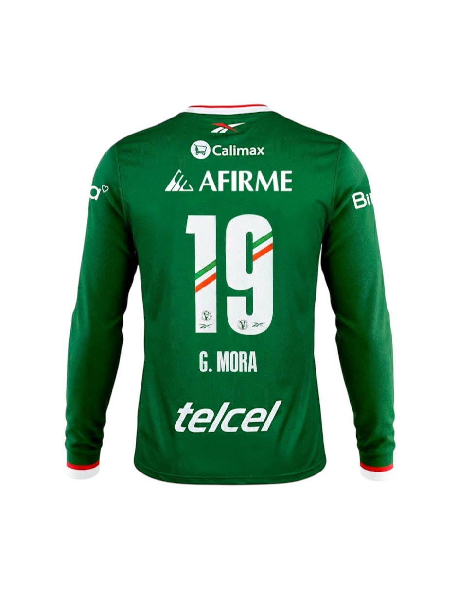 Jersey de club tijuana de manga larga jugador para hombre 3