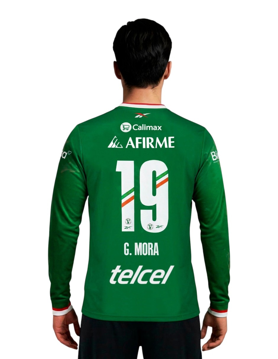 Jersey de club tijuana de manga larga jugador para hombre 2