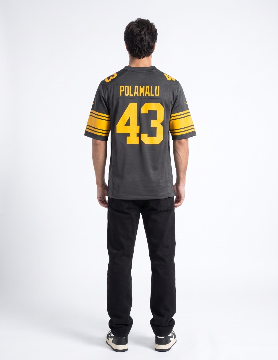 Jersey de Pittsburgh Steelers conmemorativo manga corta Jugador para hombre 2