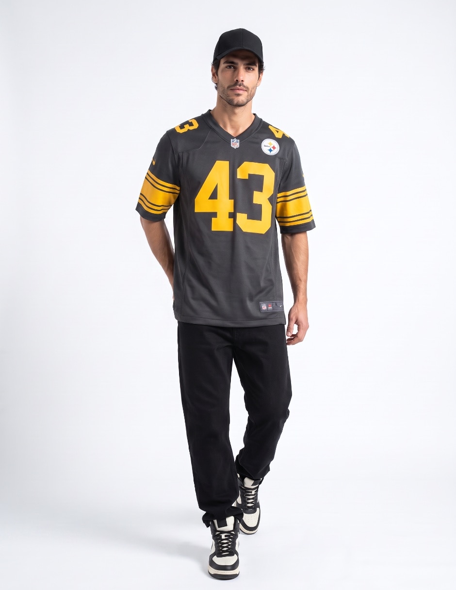 Jersey de Pittsburgh Steelers conmemorativo manga corta Jugador para hombre 3
