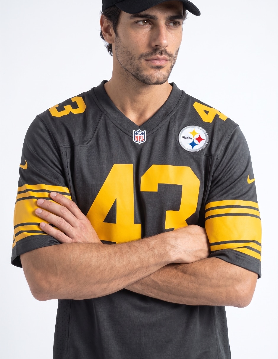 Jersey de Pittsburgh Steelers conmemorativo manga corta Jugador para hombre 4