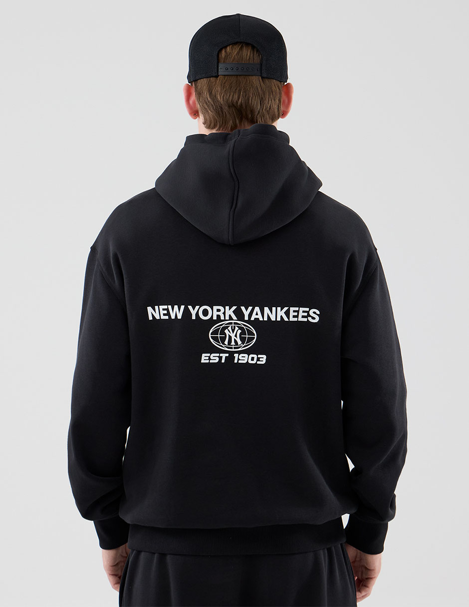 Sudadera para béisbol new era ny graphic con capucha y bolsa new york yankees unisex