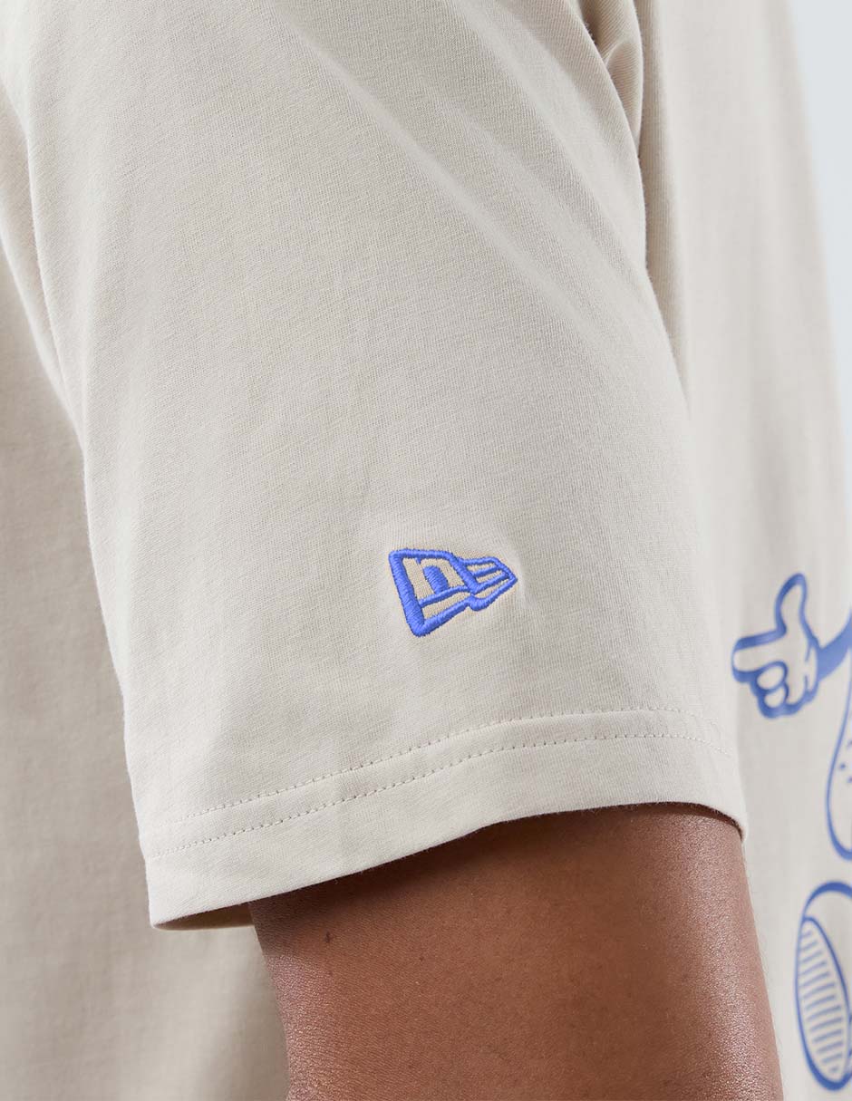 Playera deportiva para béisbol food icon los angeles dodgers unisex 2