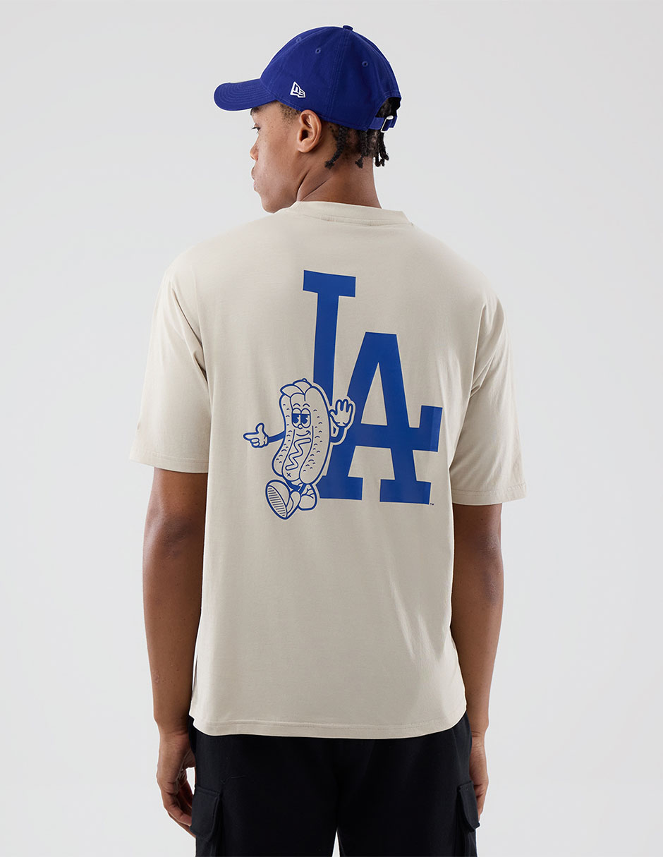 Playera deportiva para béisbol food icon los angeles dodgers unisex 7
