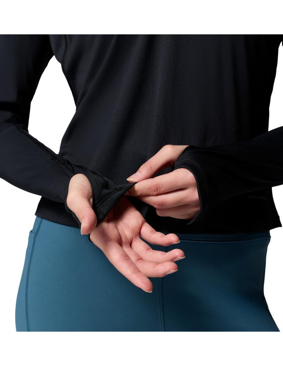 Sudadera para senderismo Stealth Spring con cierre para mujer 4
