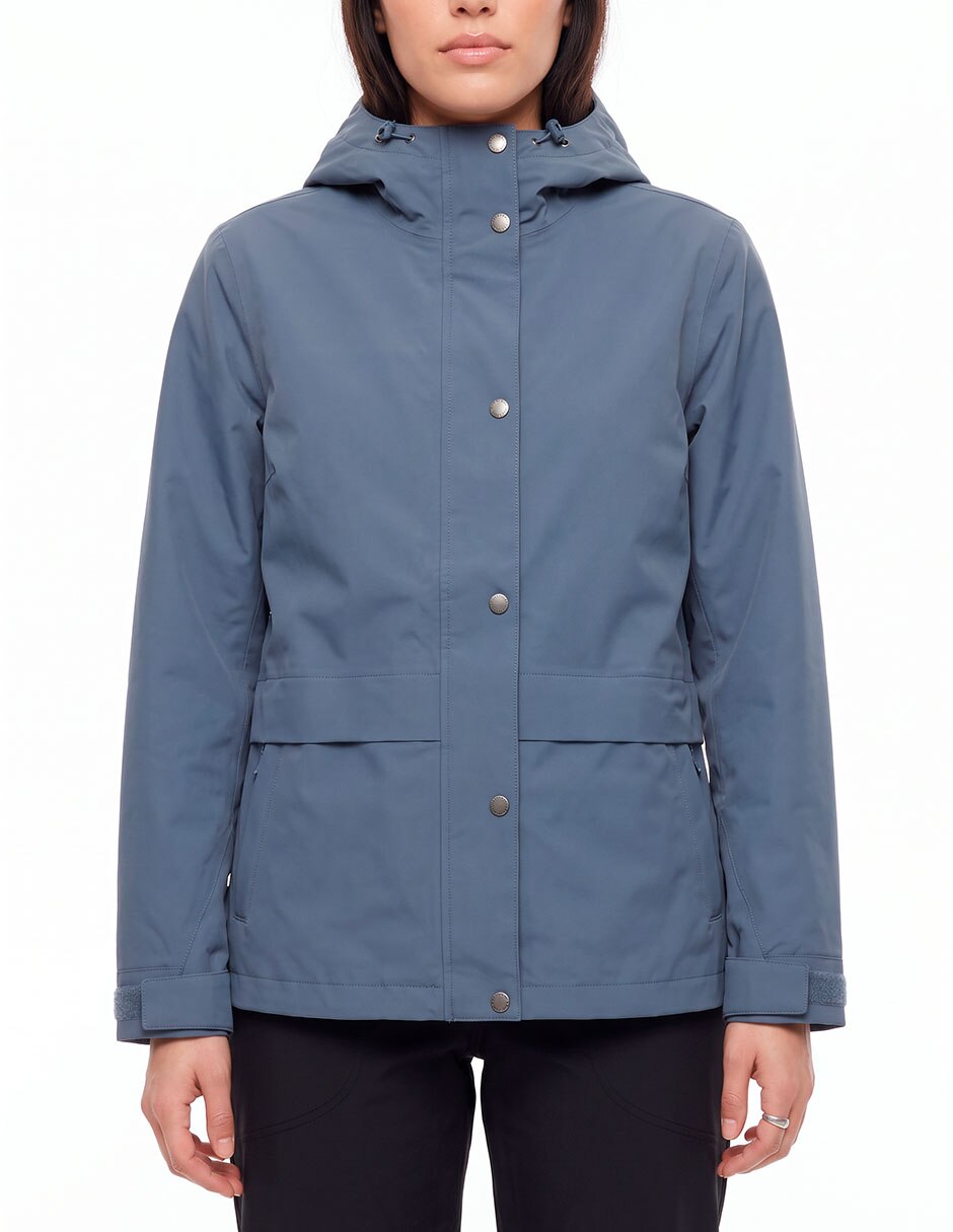 Impermeable para Casual Sin línea para Mujer 4