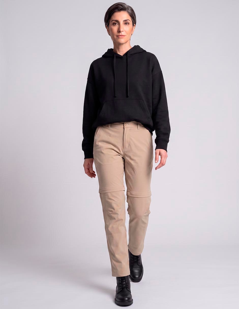 Pantalón deportivo convertible outdoor para mujer 5