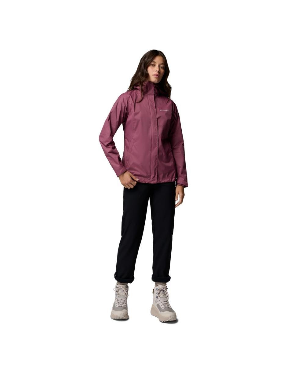 Chamarra para senderismo impermeable Arcadia de mujer 2