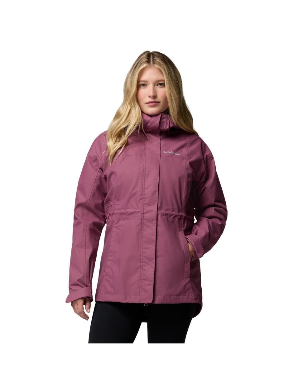 Chamarra para senderismo impermeable Hikebound de mujer
