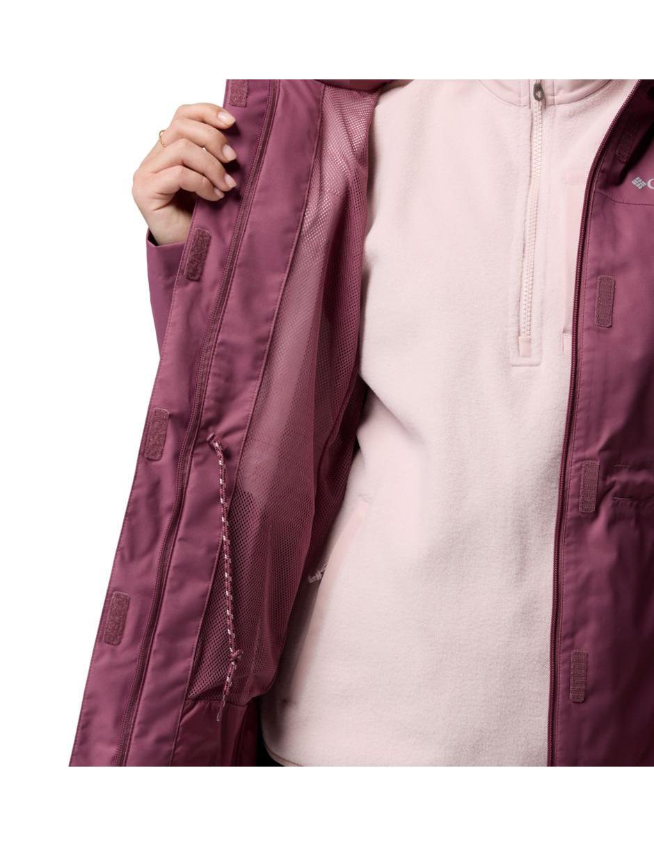 Chamarra para senderismo impermeable Hikebound de mujer 9