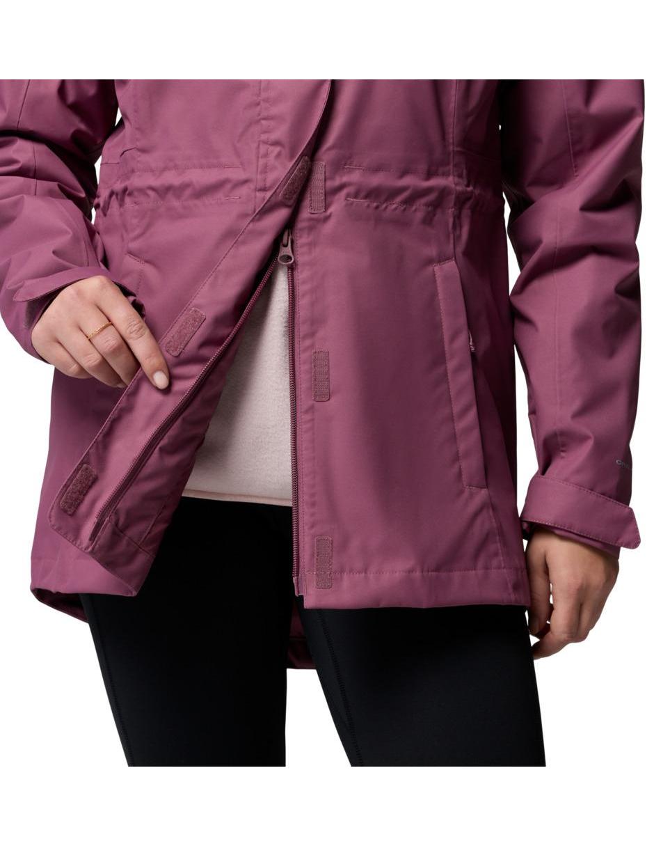 Chamarra para senderismo impermeable Hikebound de mujer 2