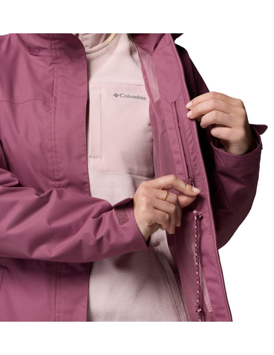Chamarra para senderismo impermeable Hikebound de mujer 3