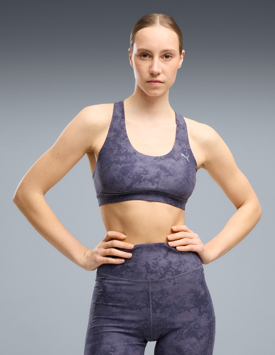 Top deportivo Cloudspun Bra Aop Mid para entrenamiento mujer Top deportivo Cloudspun Bra Aop Mid para entrenamiento mujer