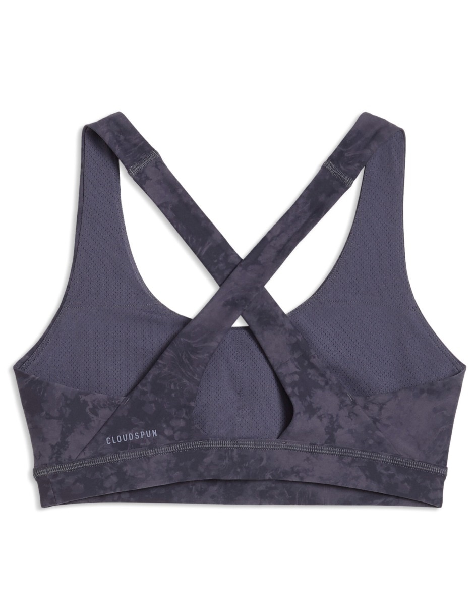 Top deportivo Cloudspun Bra Aop Mid para entrenamiento mujer 2