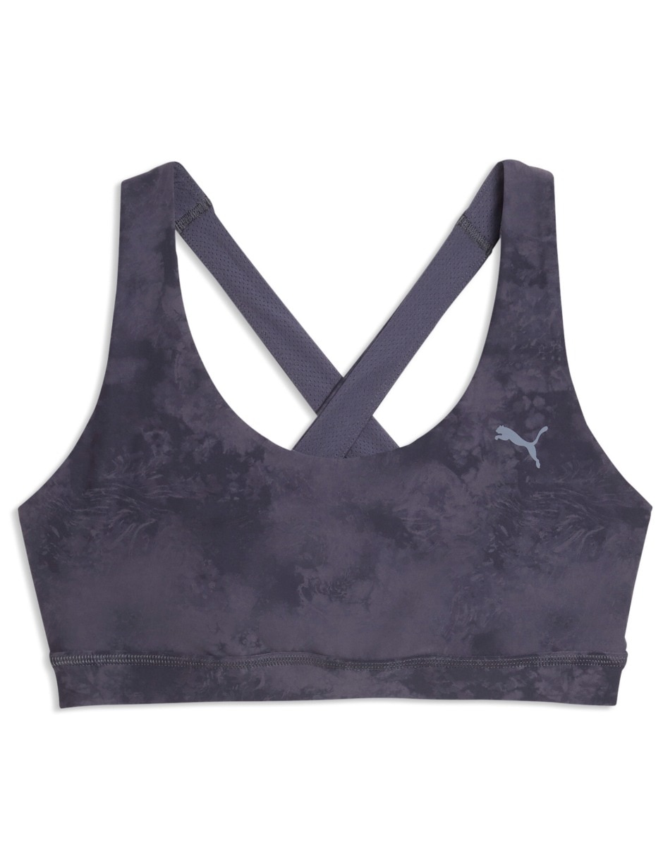 Top deportivo Cloudspun Bra Aop Mid para entrenamiento mujer 3