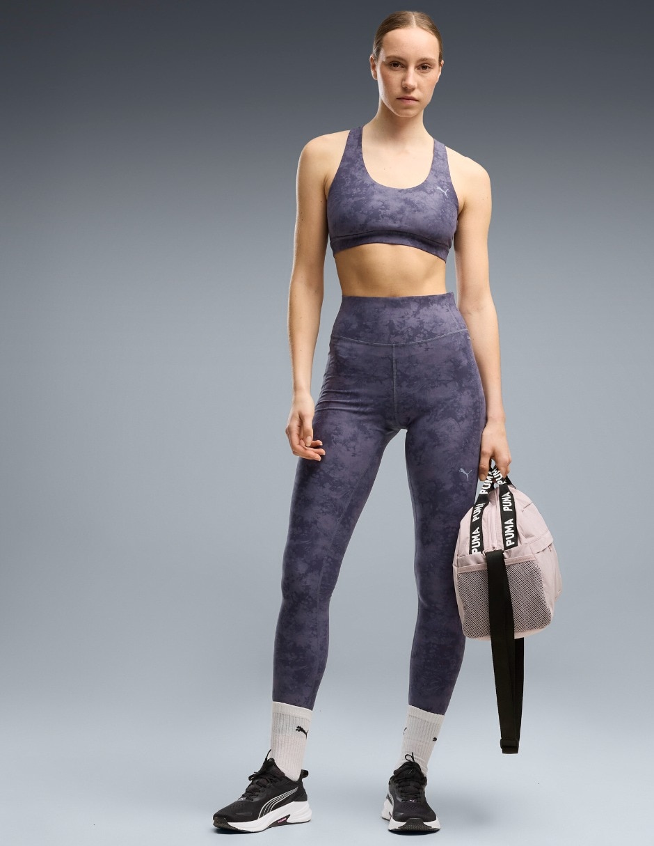 Top deportivo Cloudspun Bra Aop Mid para entrenamiento mujer 5