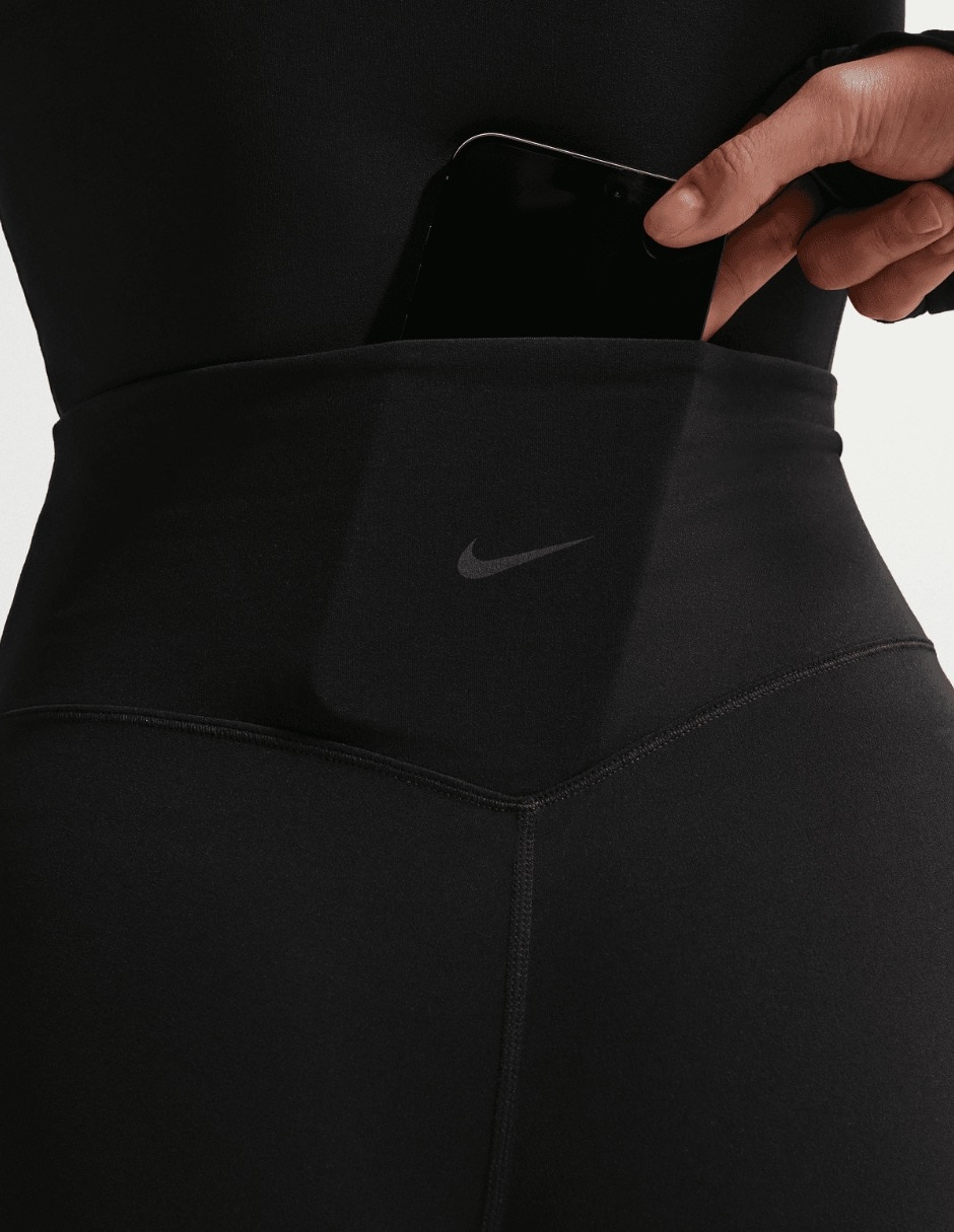 Pants W Nk Df Zenvy Hr Flare Useam para entrenamiento de mujer 6