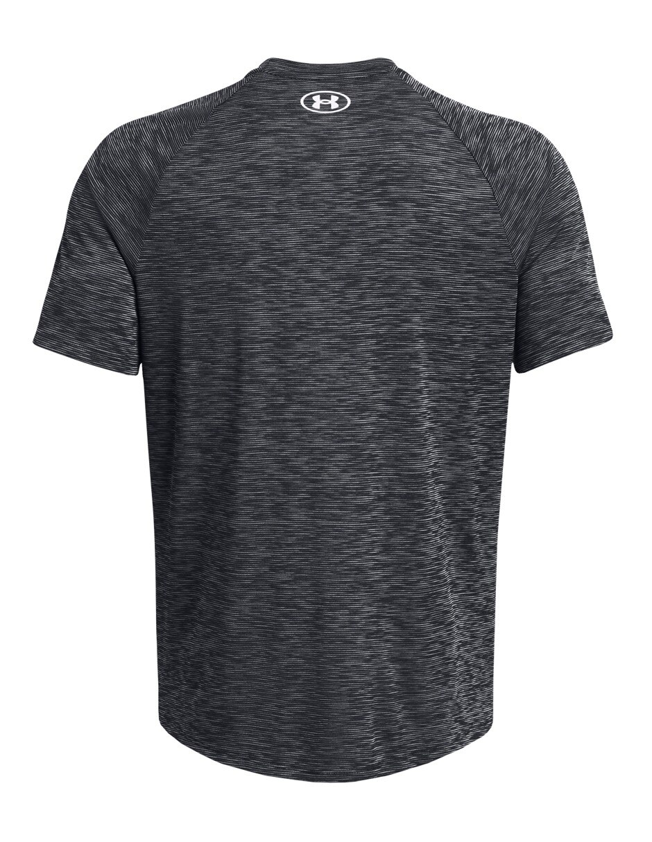 Playera deportiva para entrenamiento Ua Tech Textured Ss de hombre 4