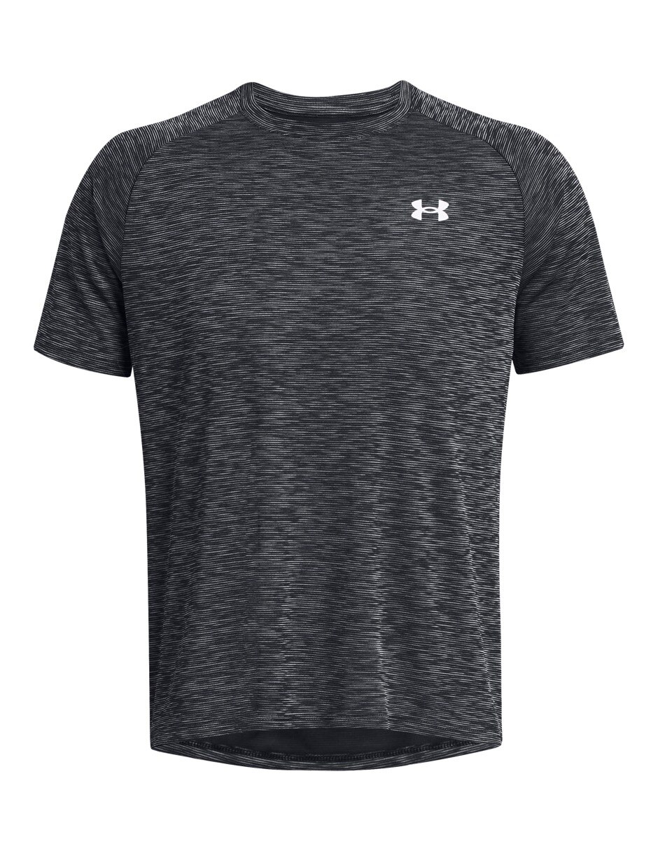 Playera deportiva para entrenamiento Ua Tech Textured Ss de hombre 3