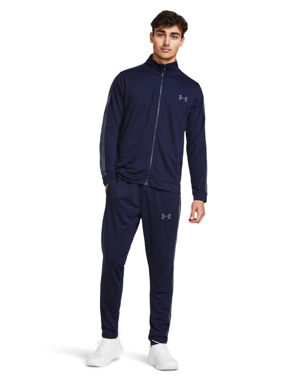 Conjunto deportivo regular con elástico para hombre