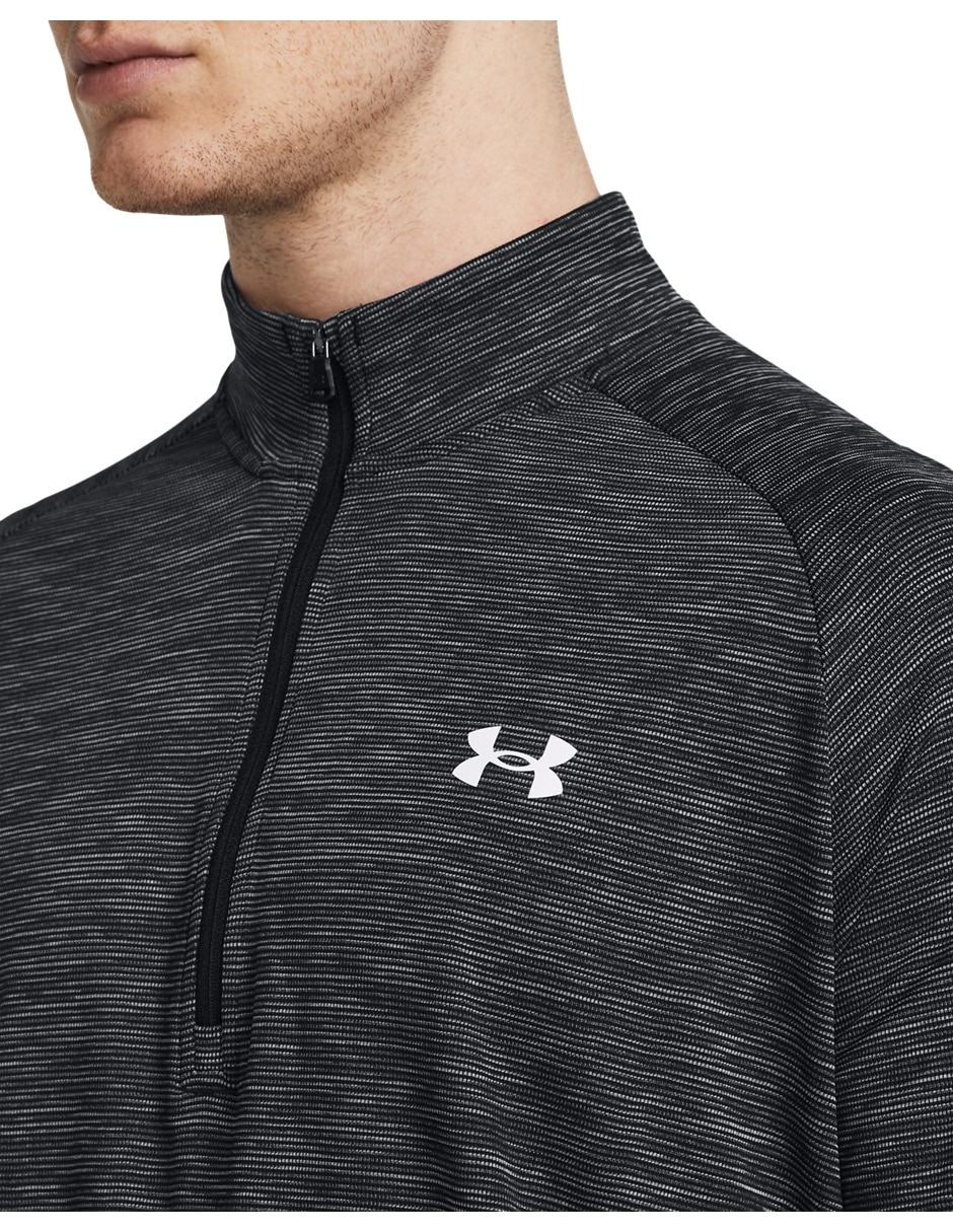 Sudadera para entrenamiento Ua Tech Textured 12 Zip con capucha para hombre 4