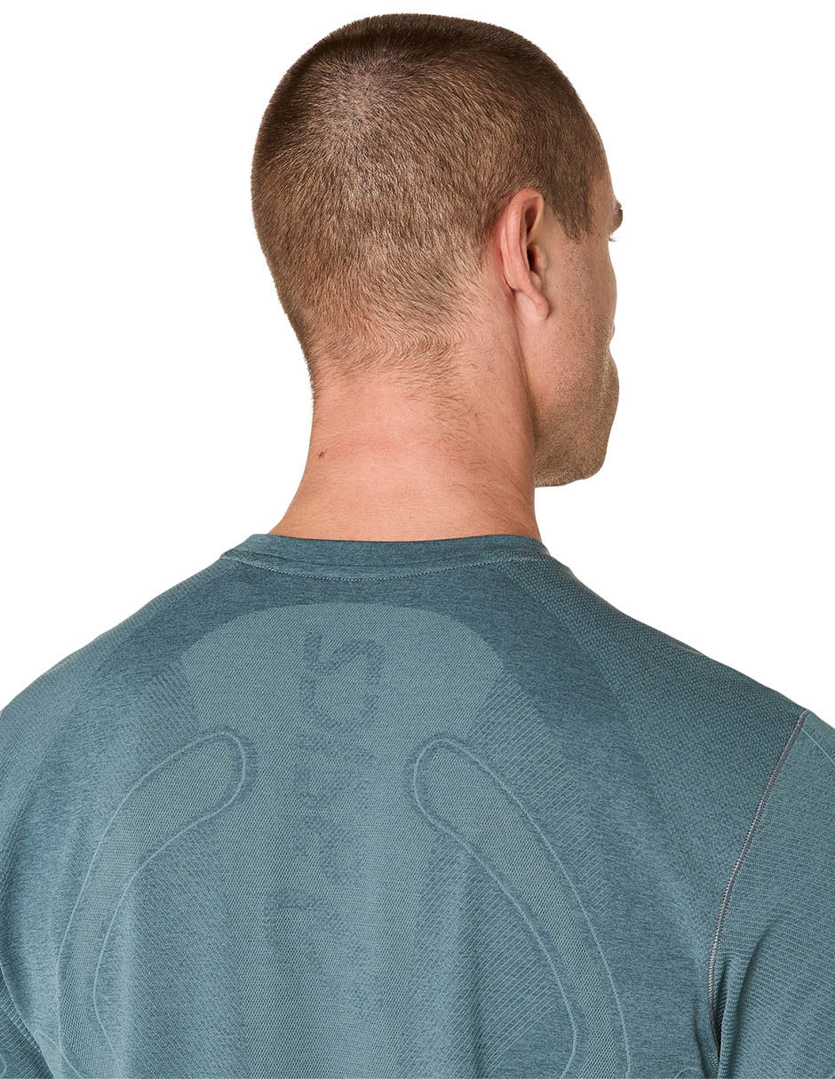 Playera deportiva para correr Road Seamless Ss Top de hombre 5