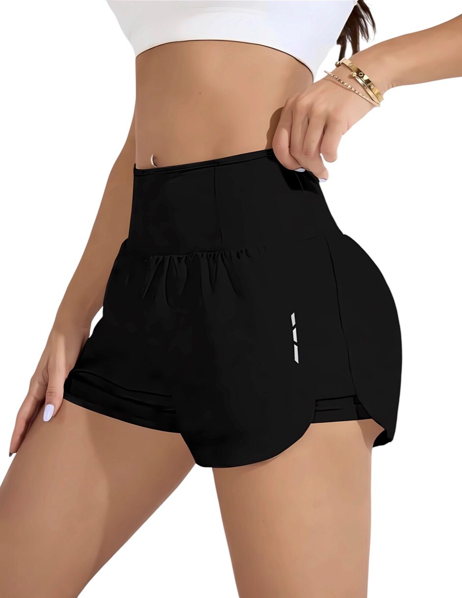 Short bolsa oculta para entrenamiento mujer 2