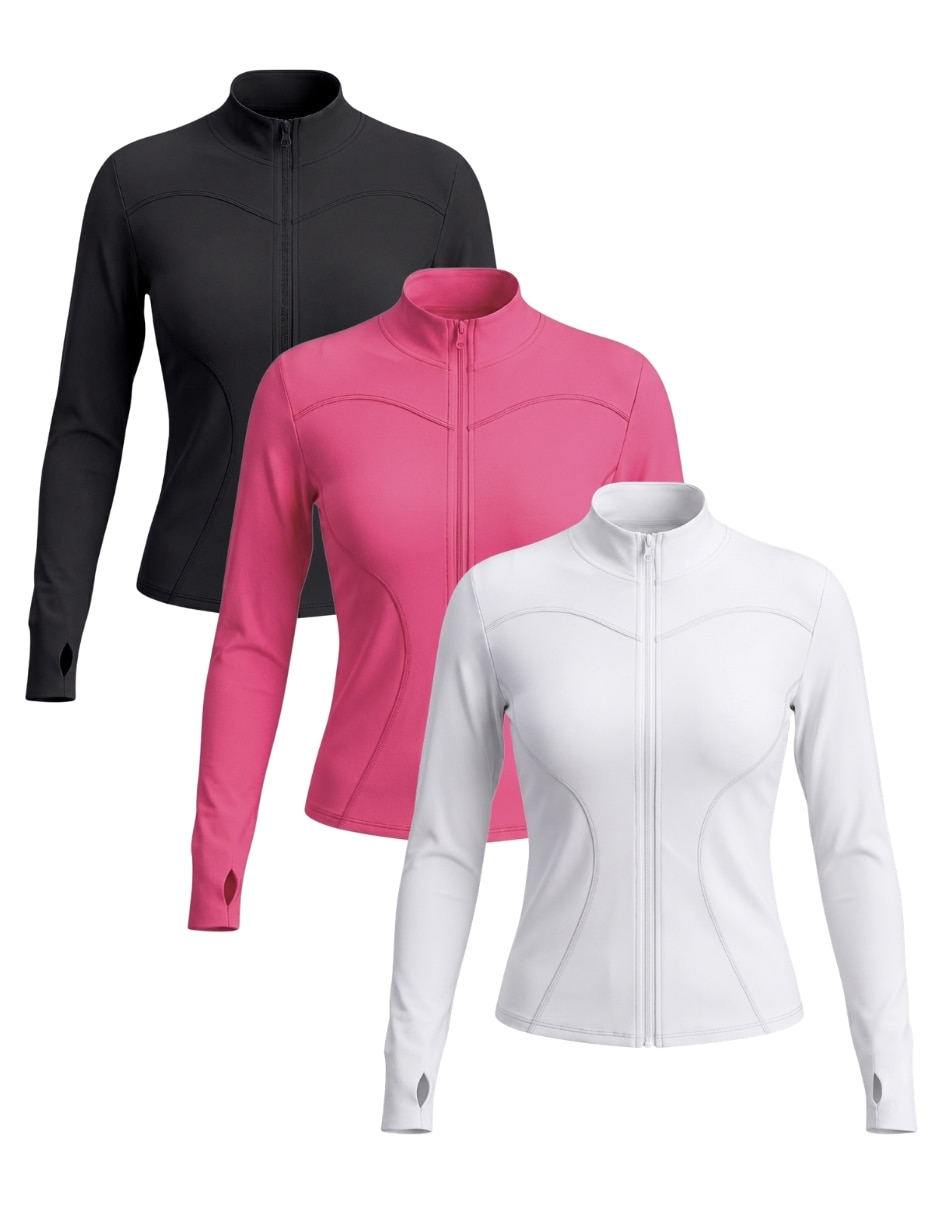 Chamarra para entrenamiento active essentials activewear de mujer Chamarra para entrenamiento active essentials activewear de mujer