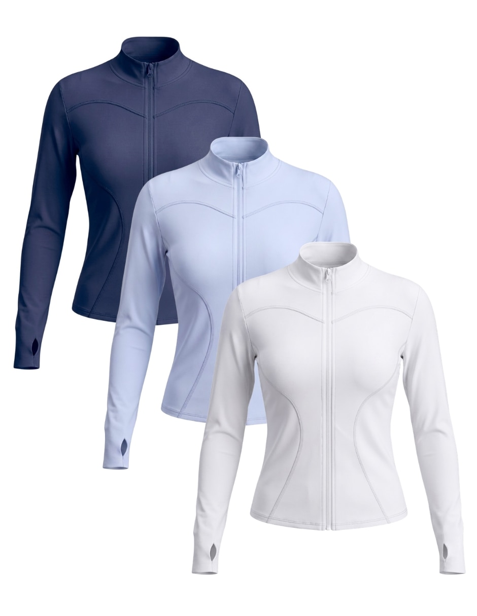 Chamarra para entrenamiento active essentials activewear de mujer Chamarra para entrenamiento active essentials activewear de mujer